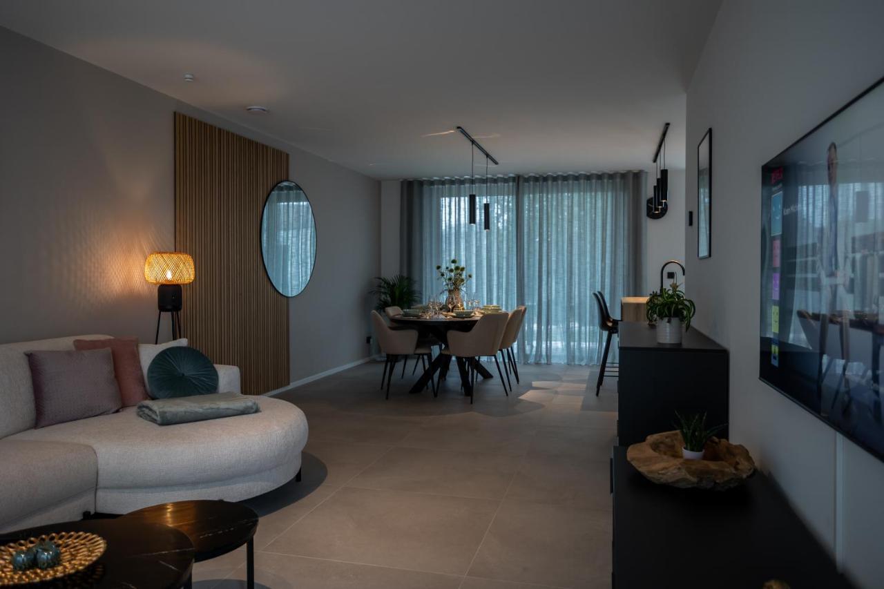 Nieuw - De Grenspaal West 6P 5 Min Maastricht - Sauna - Laadpaal Riemst Eksteriør bilde